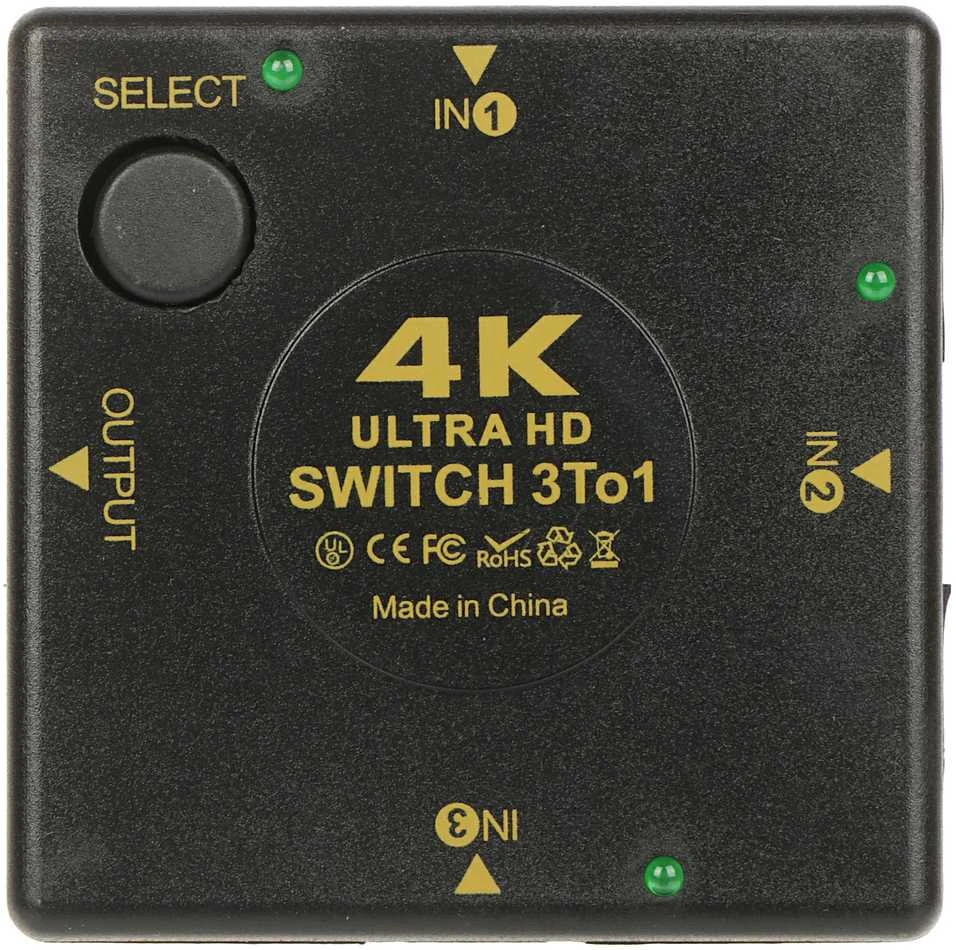 Pawonik PERJUNGIKLIS HDMI-SW-3/1-V1.4B