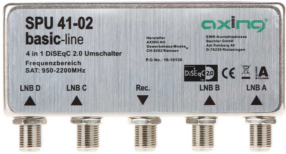 Axing SPU- 41-02 DISEqC 2.0 AXING