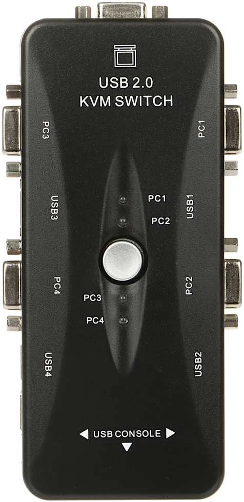 TST JUNGTIKLIS VGA + USB VGA+USB-SW-4/1