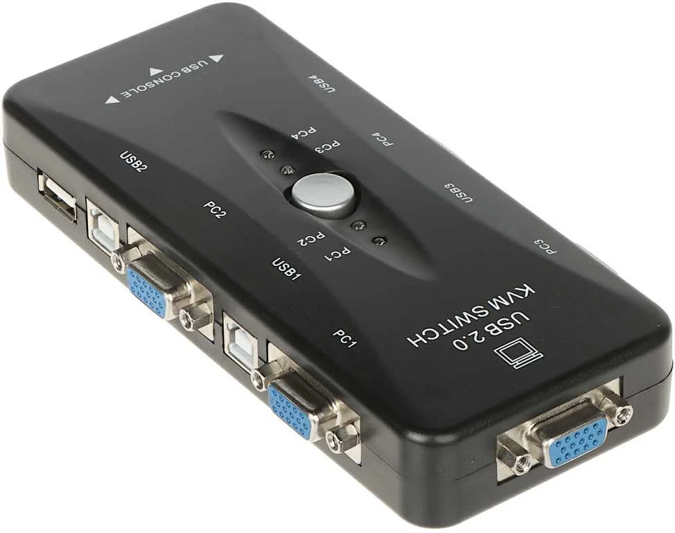 TST JUNGTIKLIS VGA + USB VGA+USB-SW-4/1