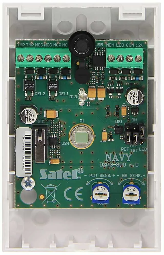 PIR IR STIKLO DŪŽIO JUTIKLIS NAVY SATEL