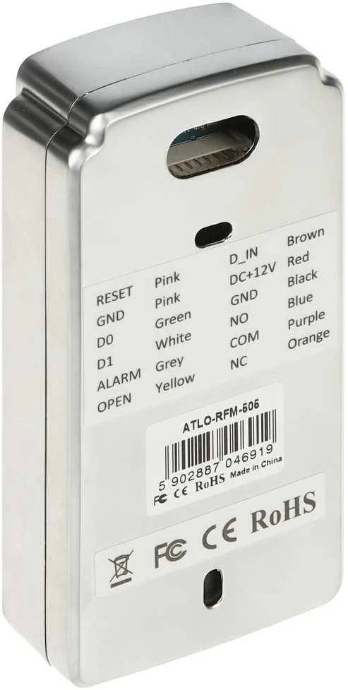PIRŠTŲ ATSPAUDŲ SKAITYTUVAS + RFID ATLO-RFM-505