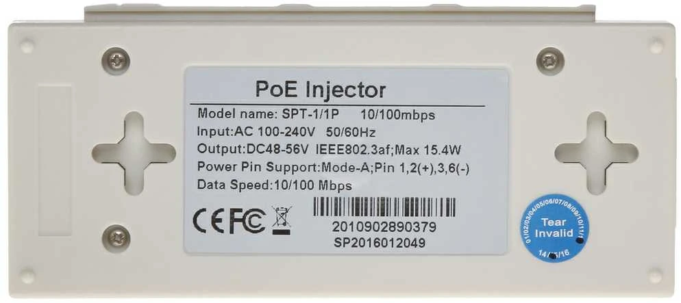 TST ĮKROVIKLIS POE SPT-1/1P 15.4&nbsp,W