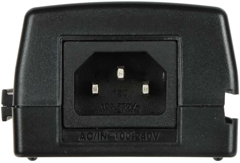 PoE adapteris SPT-1G/1G-60W-H maitinimo jungtis