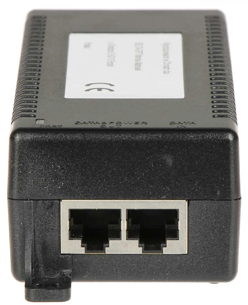 POE adapteris su dviem RJ45 jungtimis