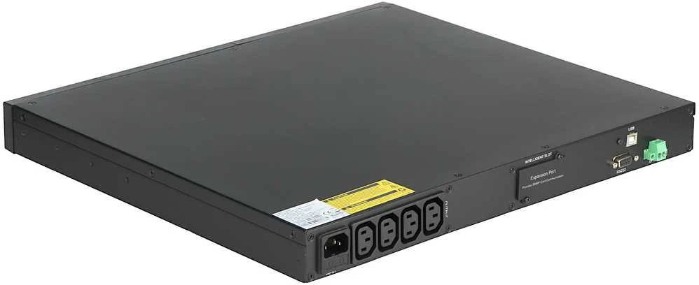 POWERWALK VI 1500 R1U Power Walker UPS Line-Interactive 1500VA 4x IEC OUT, USB HID/RS-232, 19 viryklių