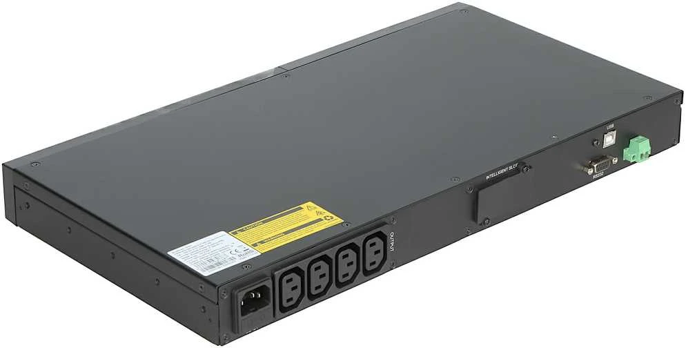 POWERWALK VI 750 R1U Power Walker UPS Line-Interactive 750VA 4x IEC OUT, USB HID/RS-232, 19 viryklių