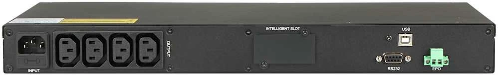 POWERWALK VI 750 R1U Power Walker UPS Line-Interactive 750VA 4x IEC OUT, USB HID/RS-232, 19 viryklių