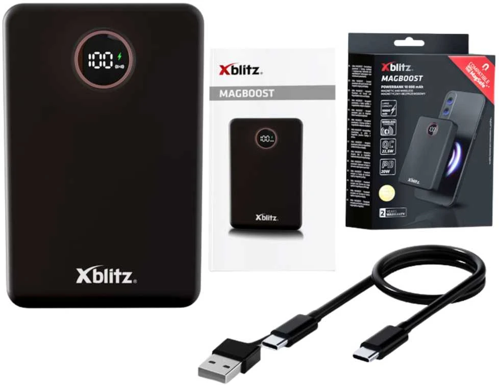 XBLITZ POWERBANK MAGBOOST 10 000mAh