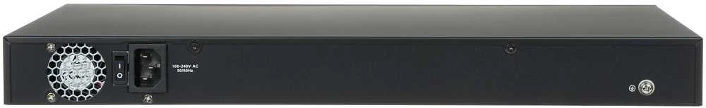 Dahua PoE šakotuvas 24-Portų, PoE+, uplink 2-Port RJ45 + uplink 2-Port SFP, 360W