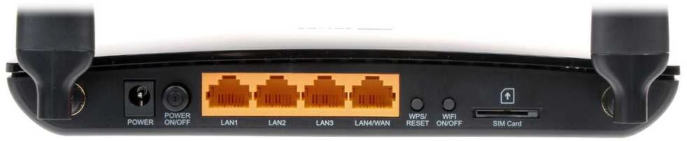 Maršrutizatorius TP-Link, 4G, 4xRJ45, juodas / ARCHERMR200
