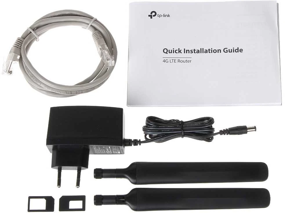 Maršrutizatorius TP-Link, 4G, 4xRJ45, juodas / ARCHERMR200
