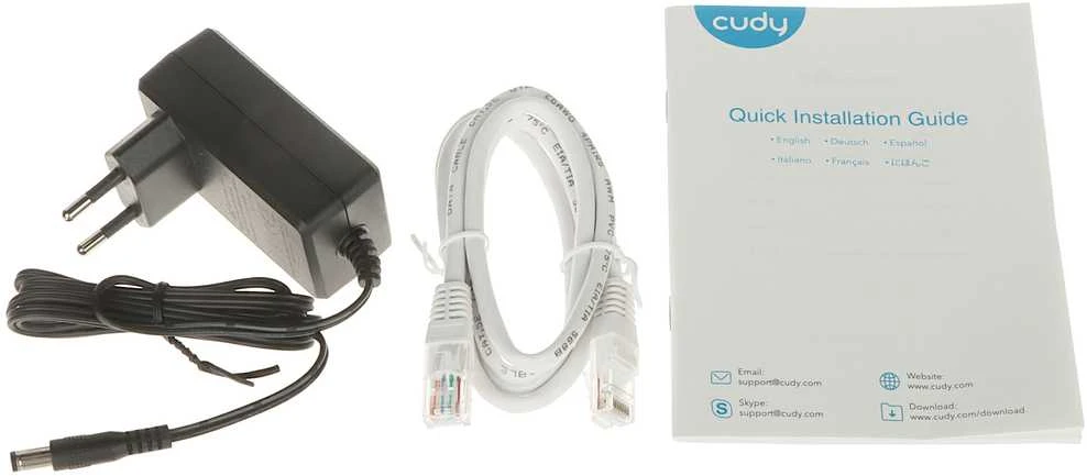 Cudy P5 belaidis maršrutizatorius Gigabit Ethernet dviejų dažnių (2,4 GHz / 5 GHz) 5G Juodas