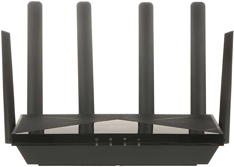 Cudy P5 belaidis maršrutizatorius Gigabit Ethernet dviejų dažnių (2,4 GHz / 5 GHz) 5G Juodas