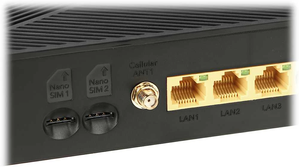 Cudy P5 belaidis maršrutizatorius Gigabit Ethernet dviejų dažnių (2,4 GHz / 5 GHz) 5G Juodas