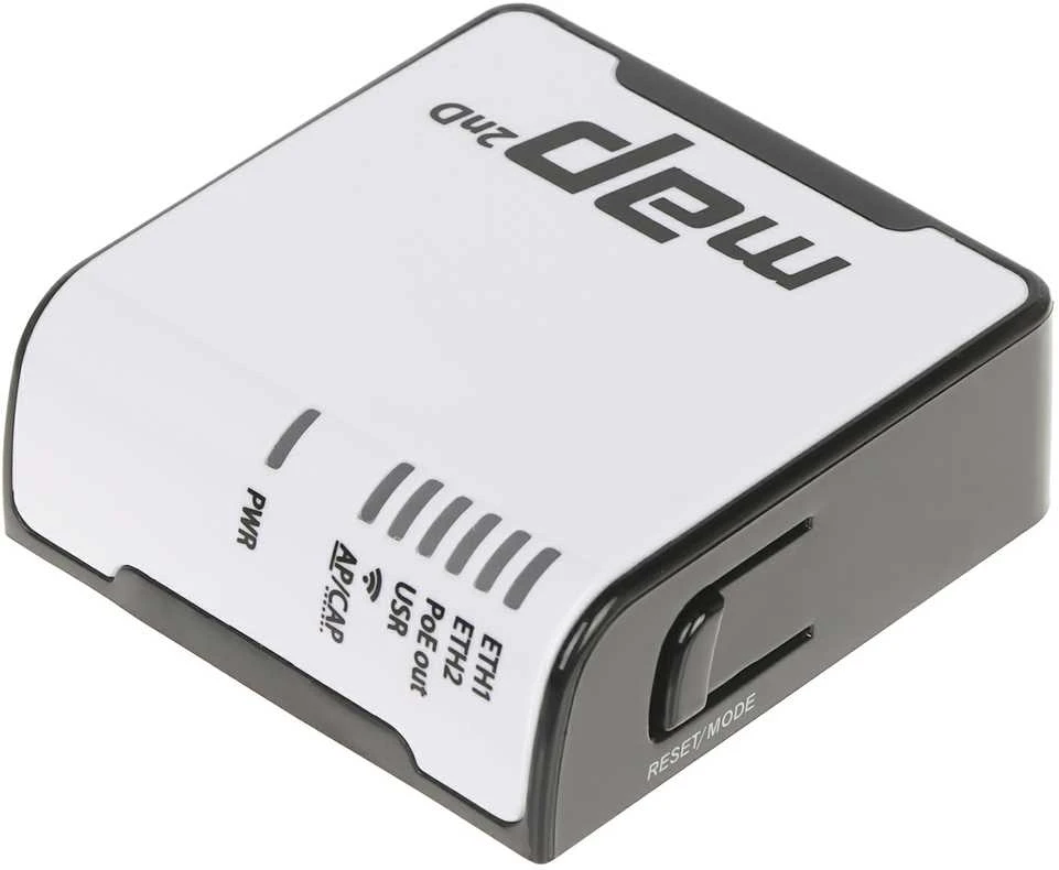 MIKROTIK MT RBmAP2nD MikroTik MAP RouterOS L4 64MB RAM, 2xLAN (PoE In & PoE Out), 802.11b/g/n