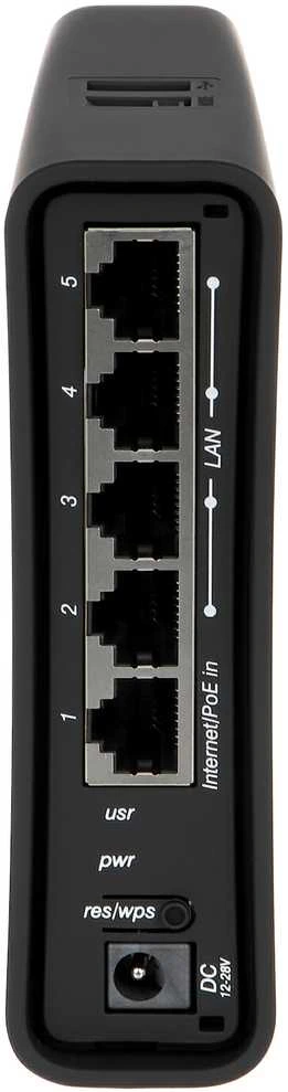 Maršrutizatorius  MIKROTIK 5x10/100/1000M/RBD52G-5HACD2HND-TC