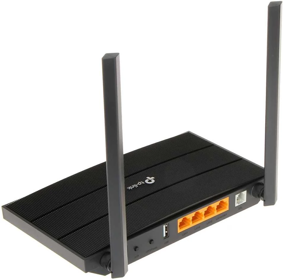 Maršrutizatorius TP-LINK VR400 (3G/4G USB, ADSL (telefono jungtis), ADSL2+, VDSL2, 2,4 GHz, 5 GHz)