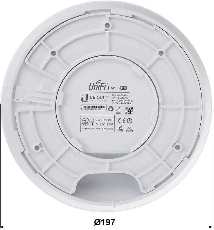 Maršrutizatorius PRIEIGOS TAŠKAS UNIFI-UAP-AC-PRO UBIQUITI