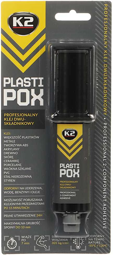 Epoksidiniai klijai K2 Plastipox, 25 g