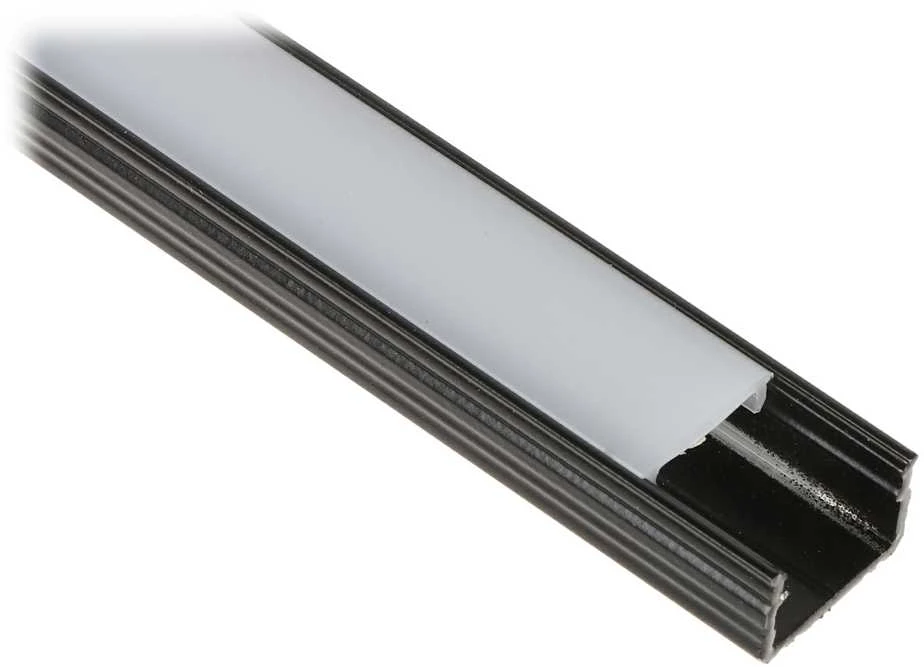 Oledowani TST PROFILIS SU LEMPA LED JUOSTAI PR-LED/SB2/2M ANT VIRŠINIO MONTUOJAMA JUODA