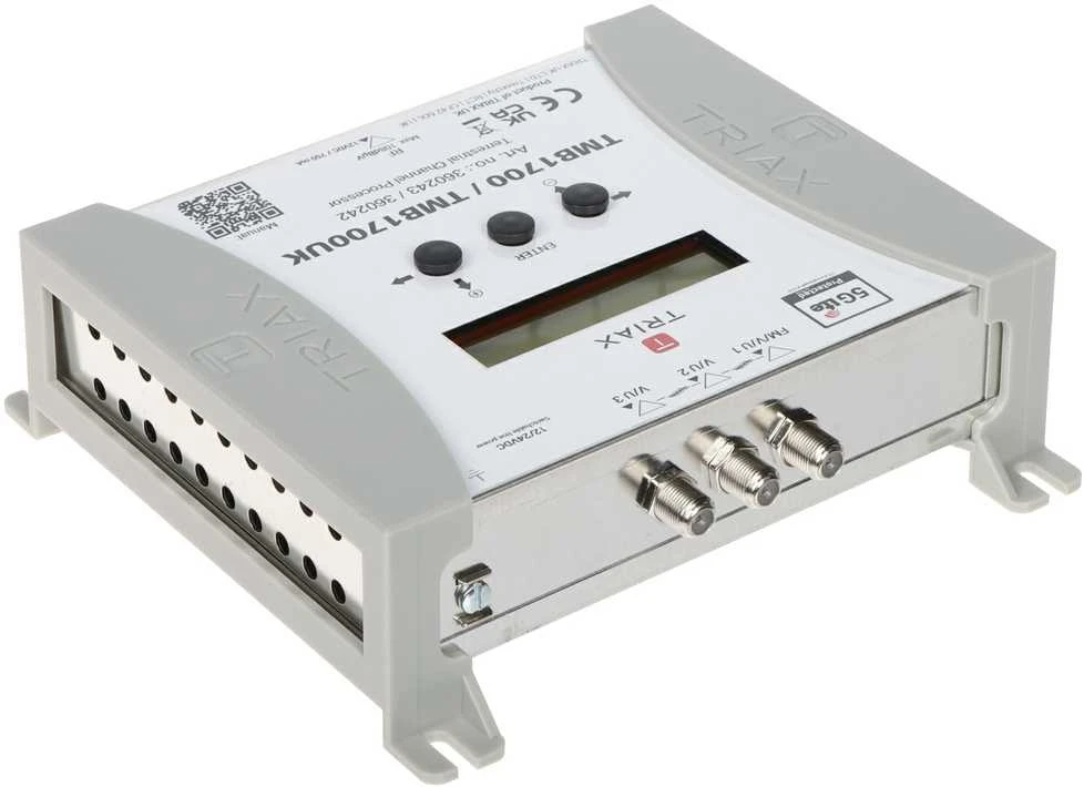 PROGRAMUOJAMAS Kelių juostų STIPRINTUVAS TMB-1700/TRIAX TRIAX