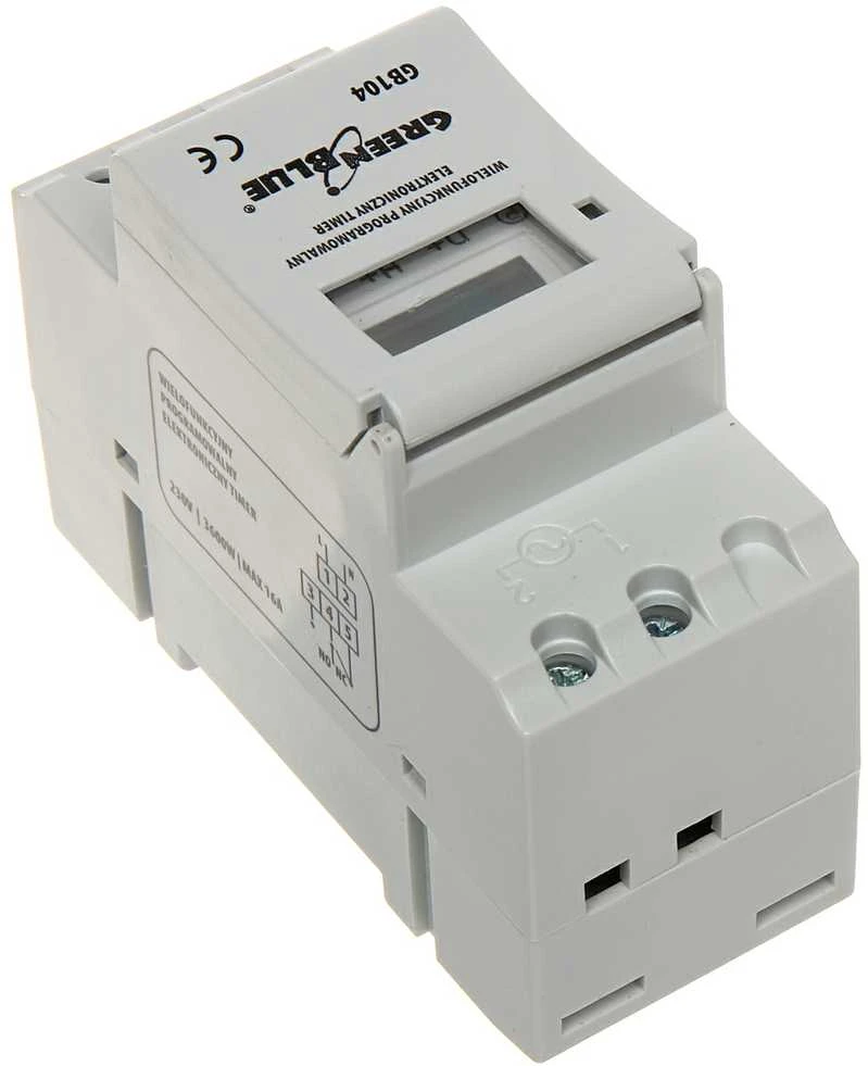 GreenBlue PROGRAMUOJAMAS ELEKTRONINIS LAIKO JUNGIKLIS GB-104