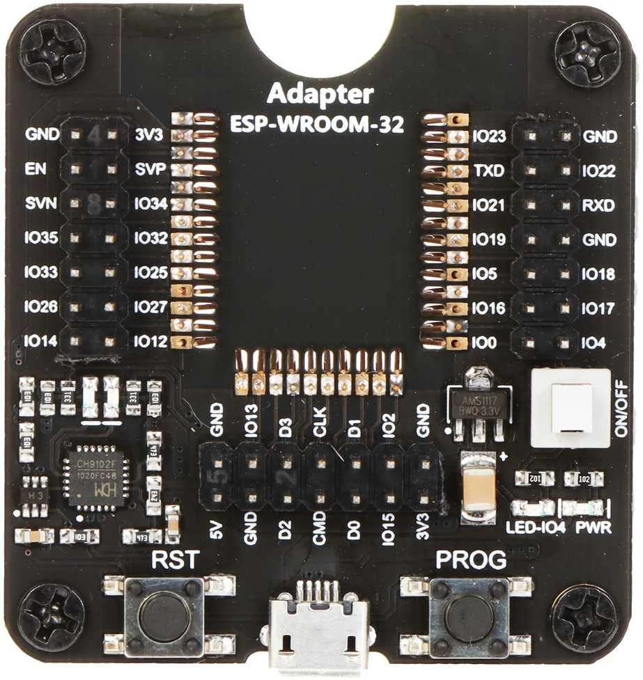 Espressif TST ESP-P-WROOM32 PROGRAMAVIMAS ESP32-WROOM-32 SERIJOS MODULIEMS