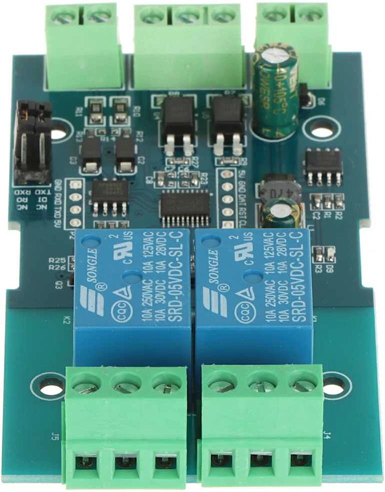 TST RELINIS MODULIS 2R-D7 Modbus RTU