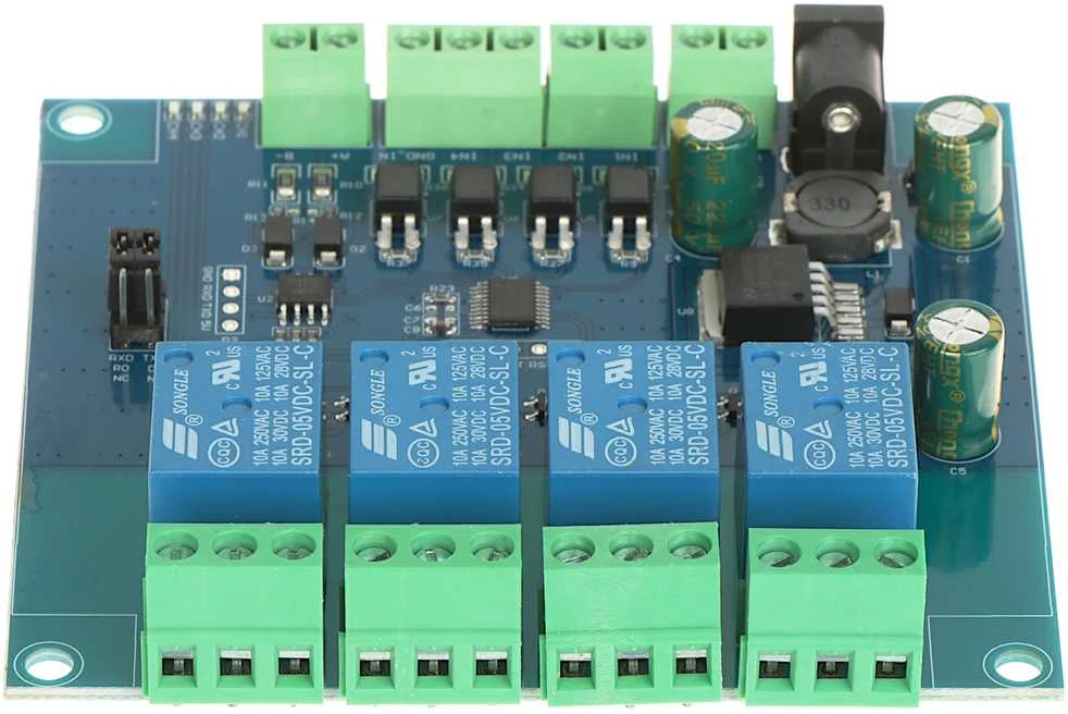 TST RELINIS MODULIS 4R-D7 Modbus RTU