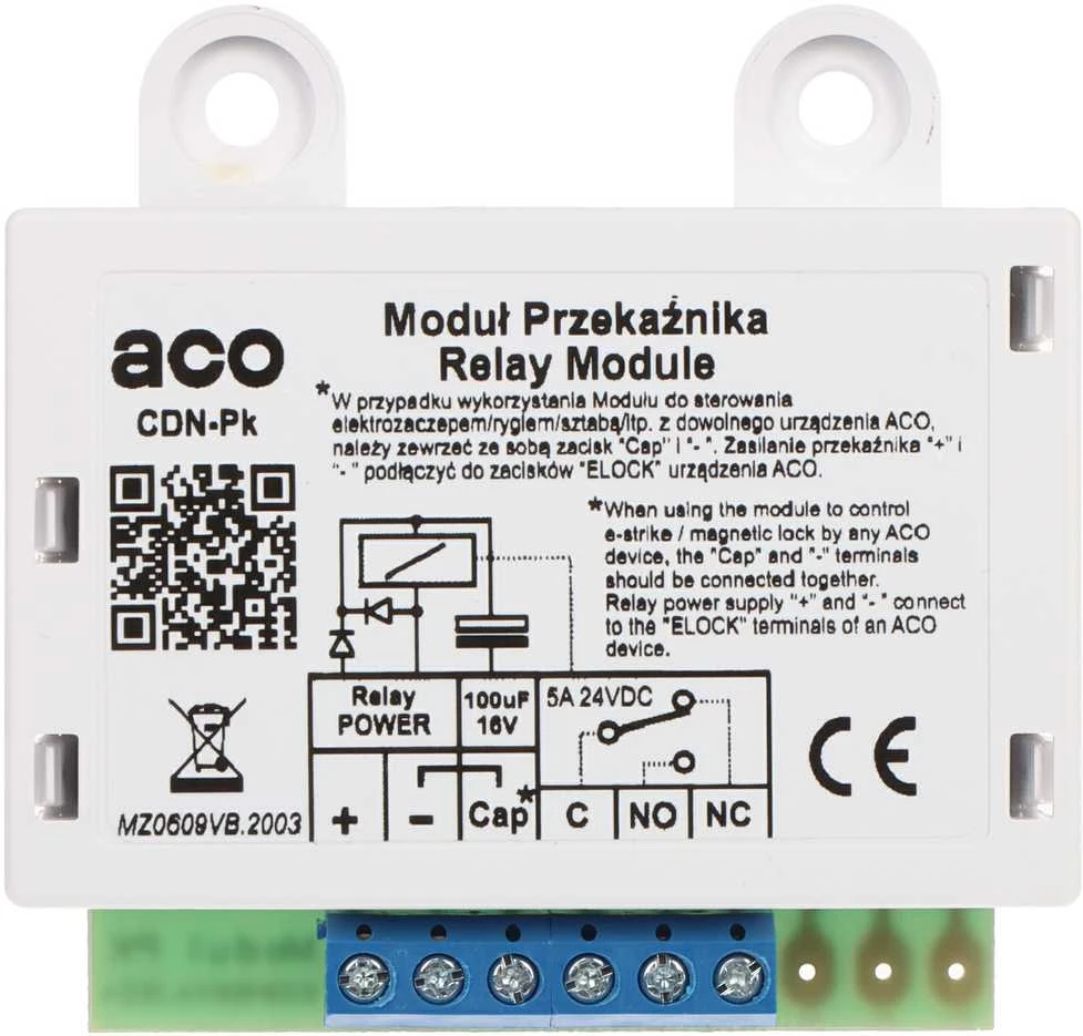 RELINIS MODULIS CDN-PK ACO