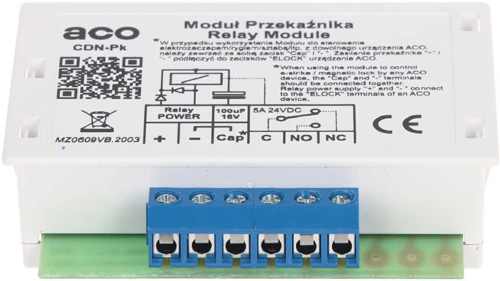 RELINIS MODULIS CDN-PK ACO