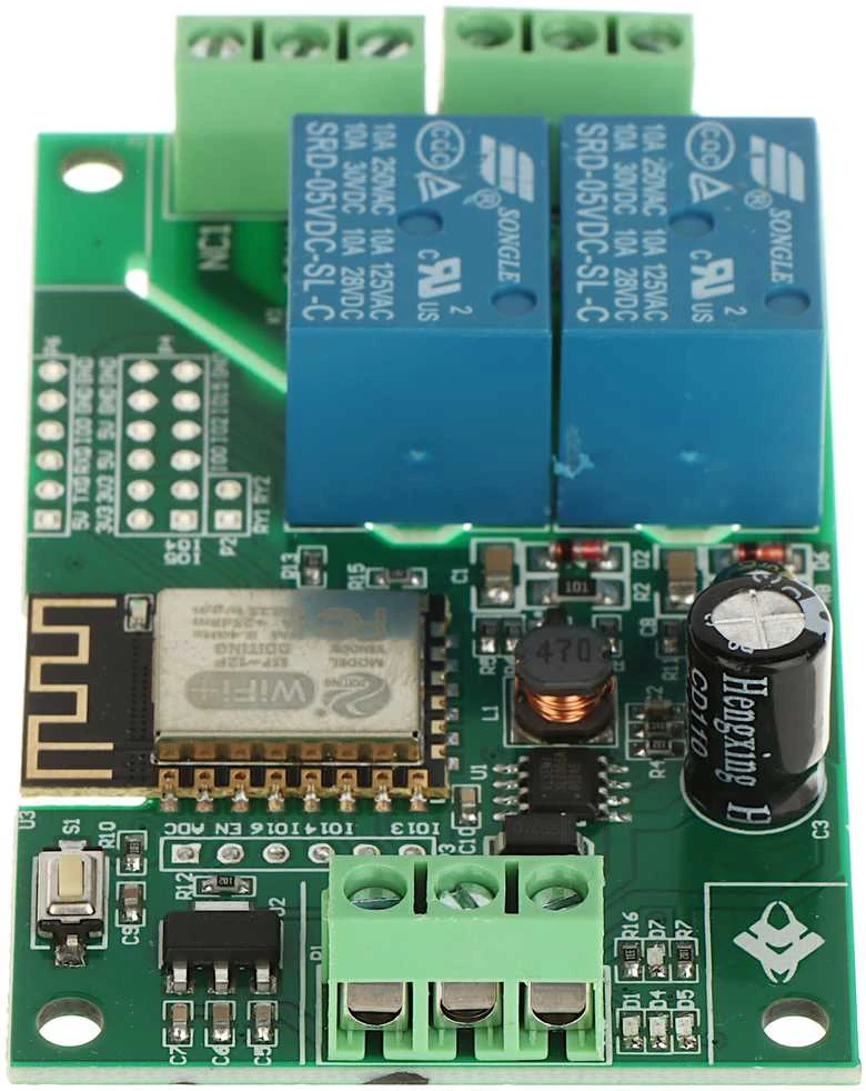 TST RELINIS MODULIS ESP12-2R-D8 Wi-Fi