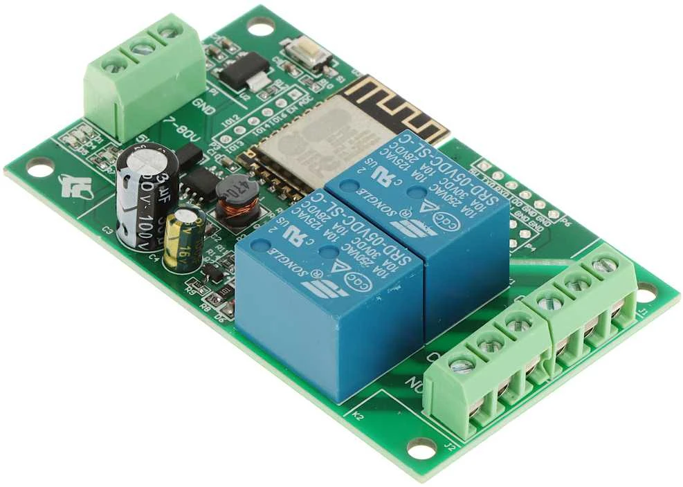 TST RELINIS MODULIS ESP12-2R-D8 Wi-Fi