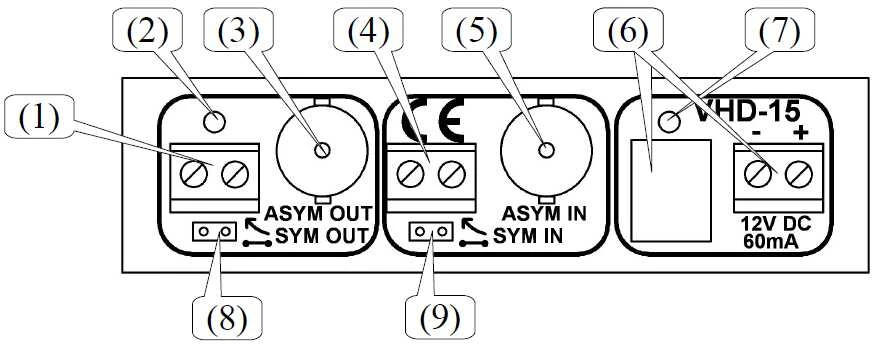 Delta REPEATER VHD-15 AHD, HD-CVI, HD-TVI SIGNALO STIPRINTUVAS