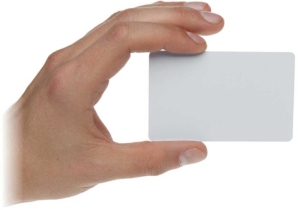 BEKONTAKTIS RFID KORTELĖ FM11RF08-M1 - 13.56 MHz Hikvision
