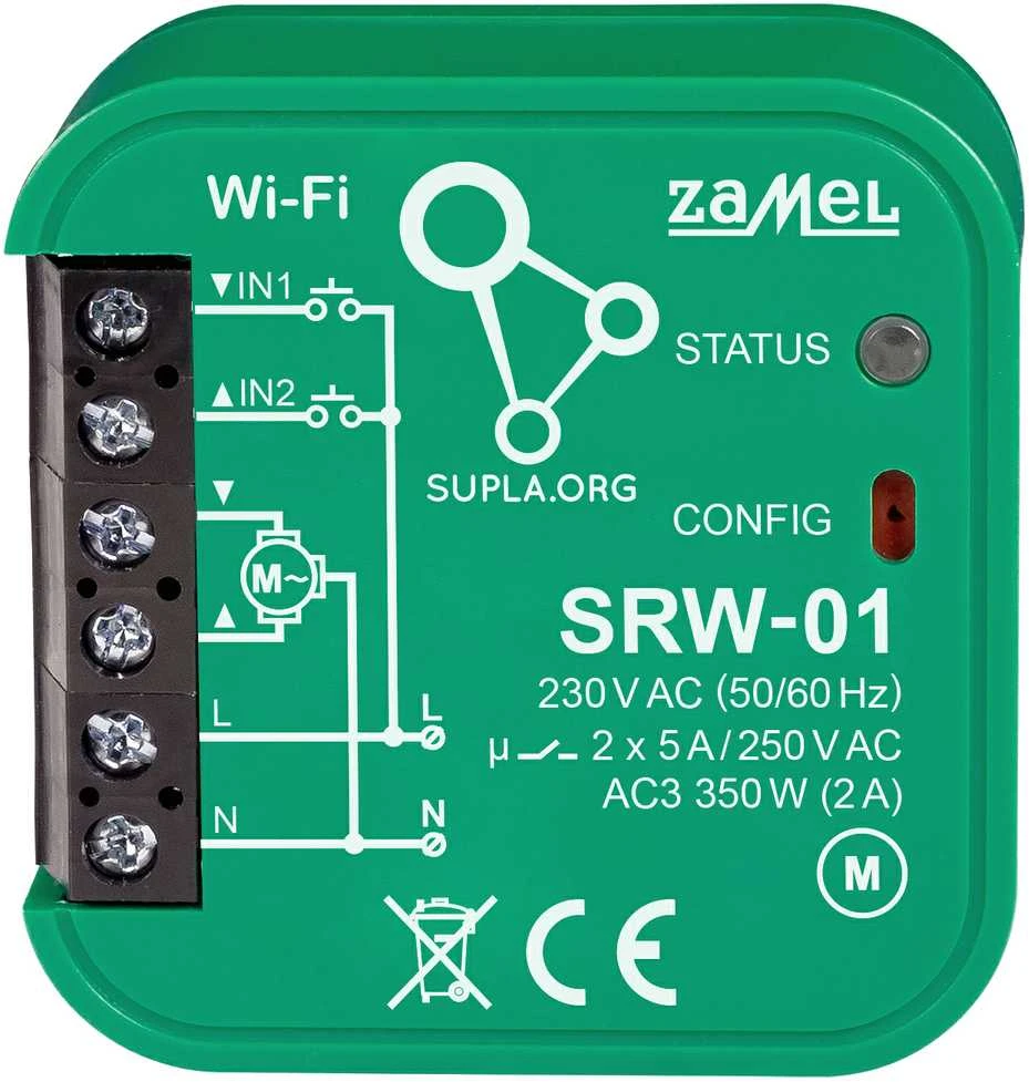 Zamel Supla ZSW-01 WiFi žaliuzių valdymo rinkinys