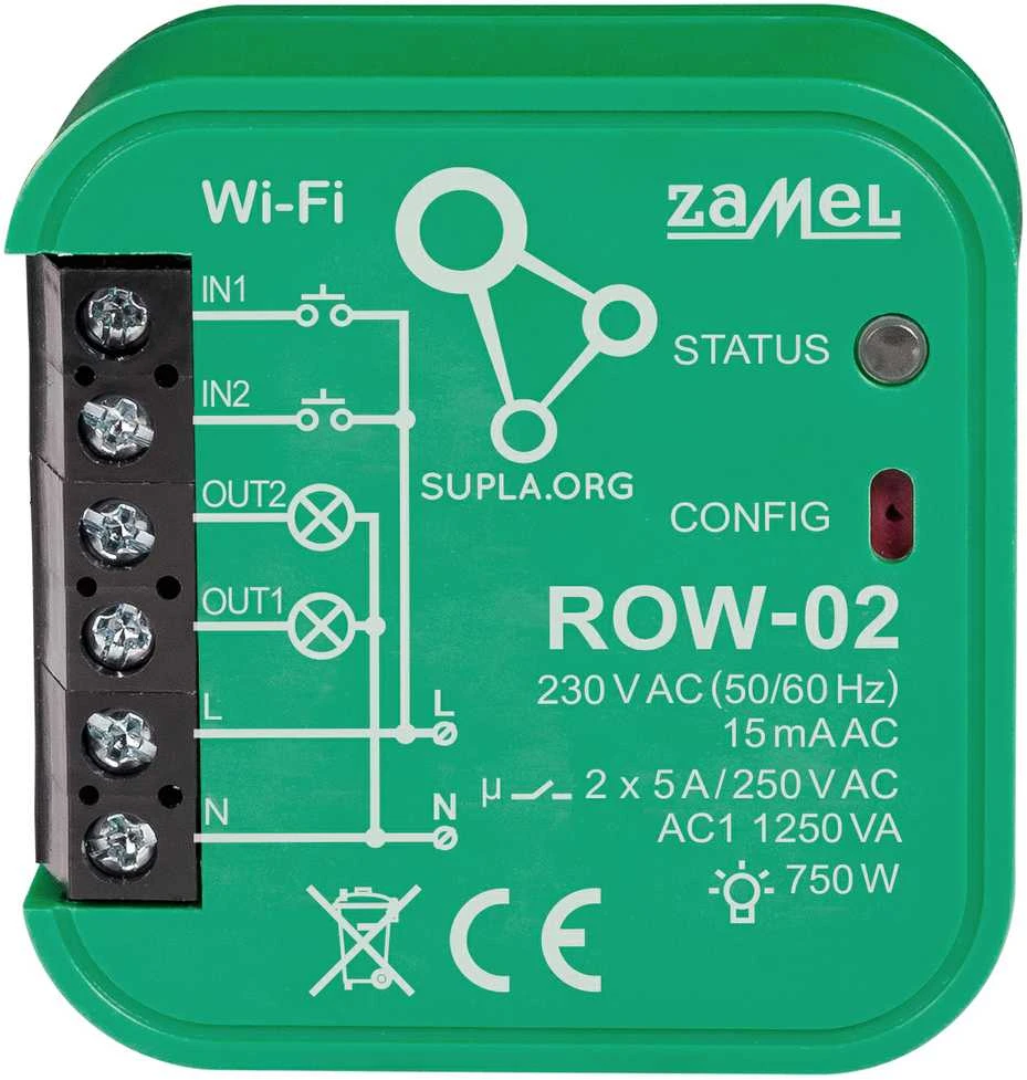 Zamel Supla ZSW-02 WiFi pradedančiojo valdymo rinkinys