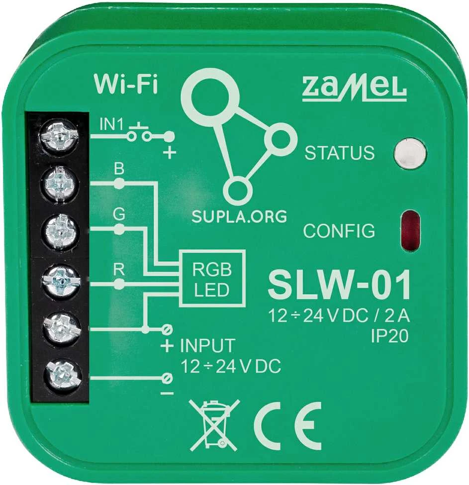 Zamel Supla ZSW-02 WiFi pradedančiojo valdymo rinkinys