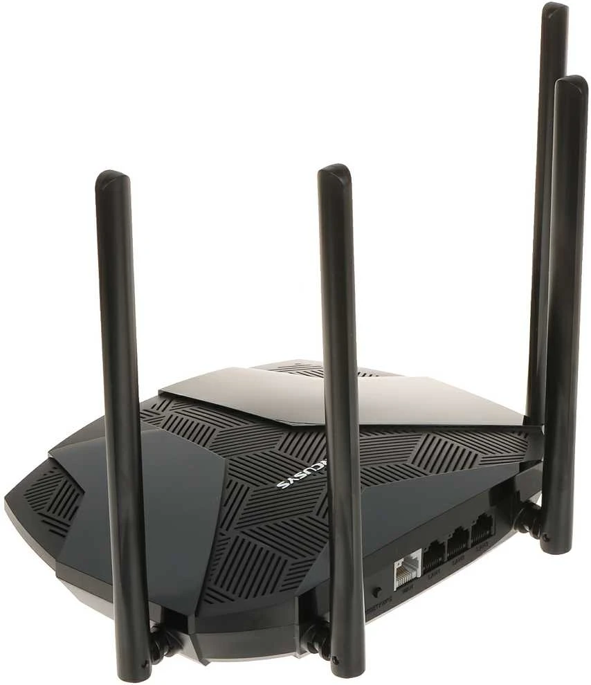 TP-Link Mercusys | AX1800 Dual-Band WiFi 6 Maršrutizatorius | MR70X | 802.11ax | 1201+574 Mbit/s | 10/100/1000 Mbit/s | Ethernet LAN (RJ-45) jungtys 3 | Tinklelio atramos Nr. | MU-MiMO Taip | Nėra mobiliojo plačiajuosčio ryšio | Antenos tipas 4xFiksuota