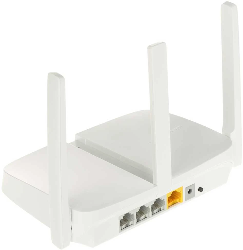TP-Link „Mercusys“ | Belaidis N maršrutizatorius | MW305R | 802.11n | 300 Mbit/s | 10/100 Mbit/s | Ethernet LAN (RJ-45) jungtys 3 | Tinklo palaikymas: Ne | MU-MiMO: Ne | Mobilusis plačiajuostis ryšys: Ne | Antenos tipas: 3 fiksuotos | Ne
