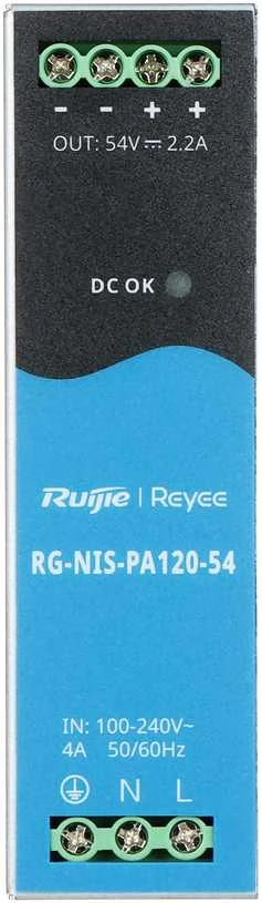 „Ruijie Networks RG-NIS-PA120-54“ tinklo komutatoriaus komponentas, maitinimo šaltinis