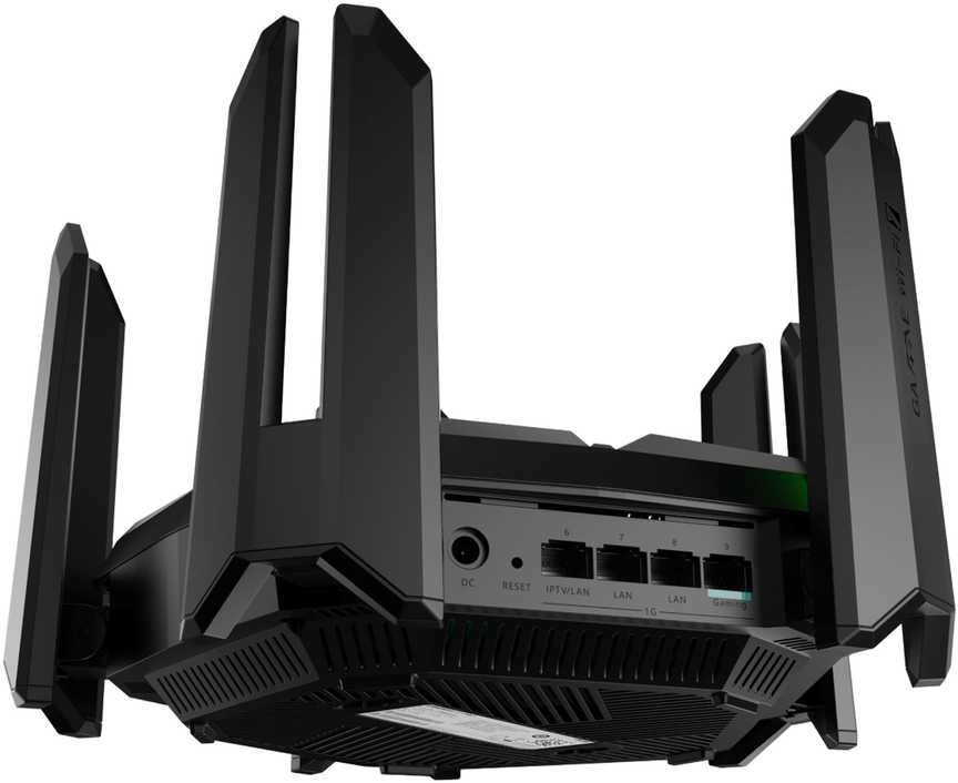 Ruijie Networks REYEE RG-EW7200BEPRO Wi-Fi 7 maršrutizatorius, 2,4 GHz, 5 GHz, 1377 Mb/s + 5765 Mb/s