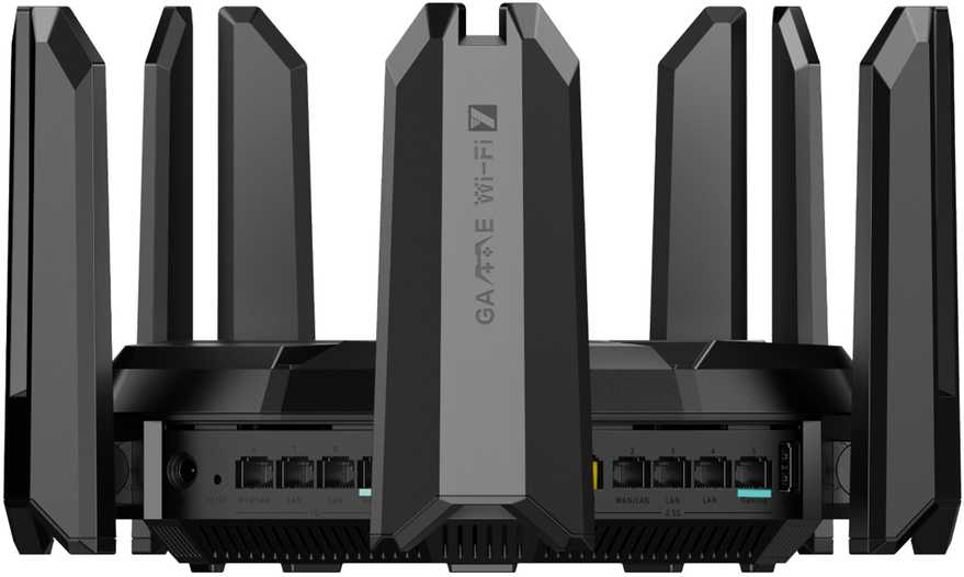 Ruijie Networks REYEE RG-EW7200BEPRO Wi-Fi 7 maršrutizatorius, 2,4 GHz, 5 GHz, 1377 Mb/s + 5765 Mb/s