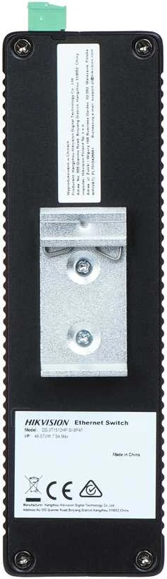 Šakotuvas PRAMONINIS SWITCH'AS POE DS-3T1512HP-SI-8P4F/NOPOWER 8 PRIEVADŲ SFP Hikvision