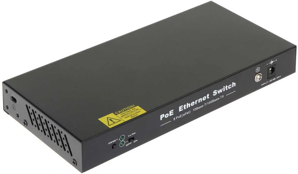 Šakotuvas Genway SWITCH POE GTS-A1-10-81 8 PRIEVADŲ