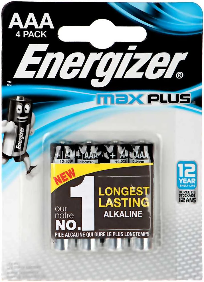 Elementai Energizer Max Plus AAA 4v