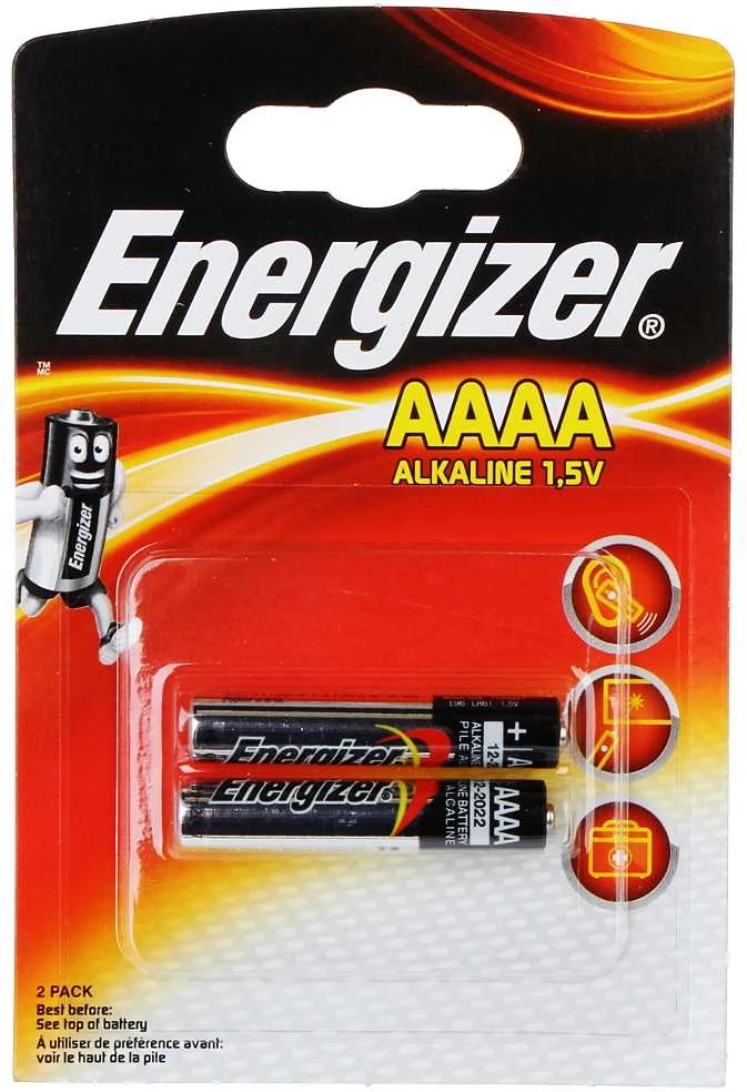 Baterija - Energizer 25A AAAA 1.5V 9g 40mm x 7mm 2-vnt.