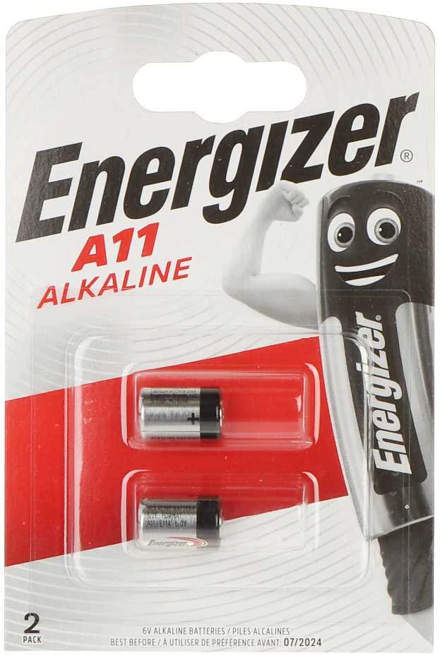 Baterija - Energizer A11/L1016 6V Alkalinė 38 mAh Neįkraunama
