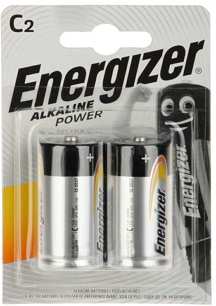 ENERGIZER baterijos LR14 C, blister*2
